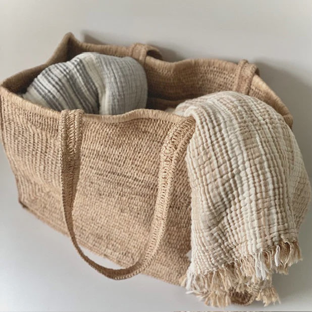 Malaga Raffia Bag