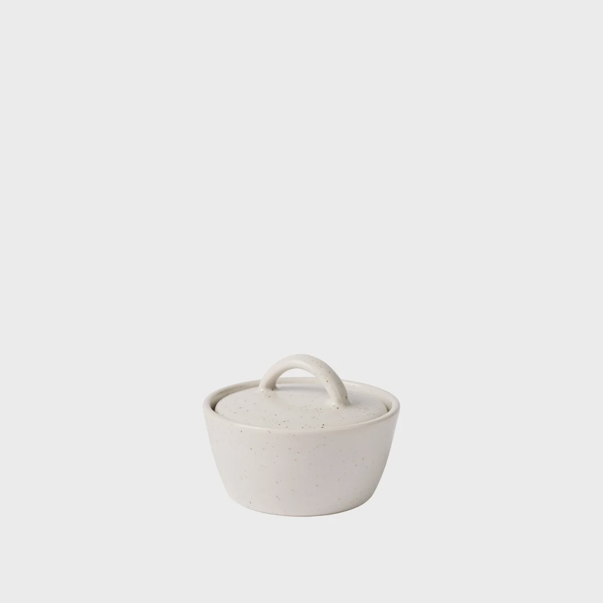 BROSTE Nordic Vanilla Salt Bowl w/Lid
