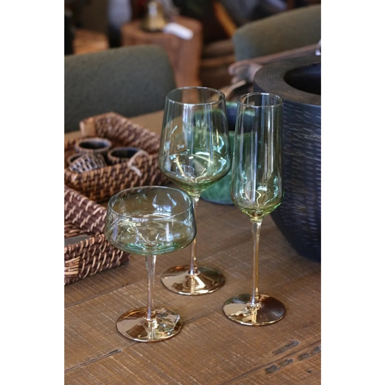 Capri Champagne Glasses Set