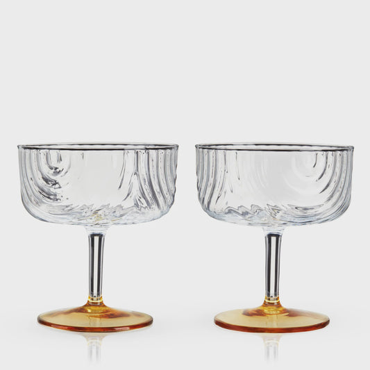 Viski Gatsby Coupes Glasses