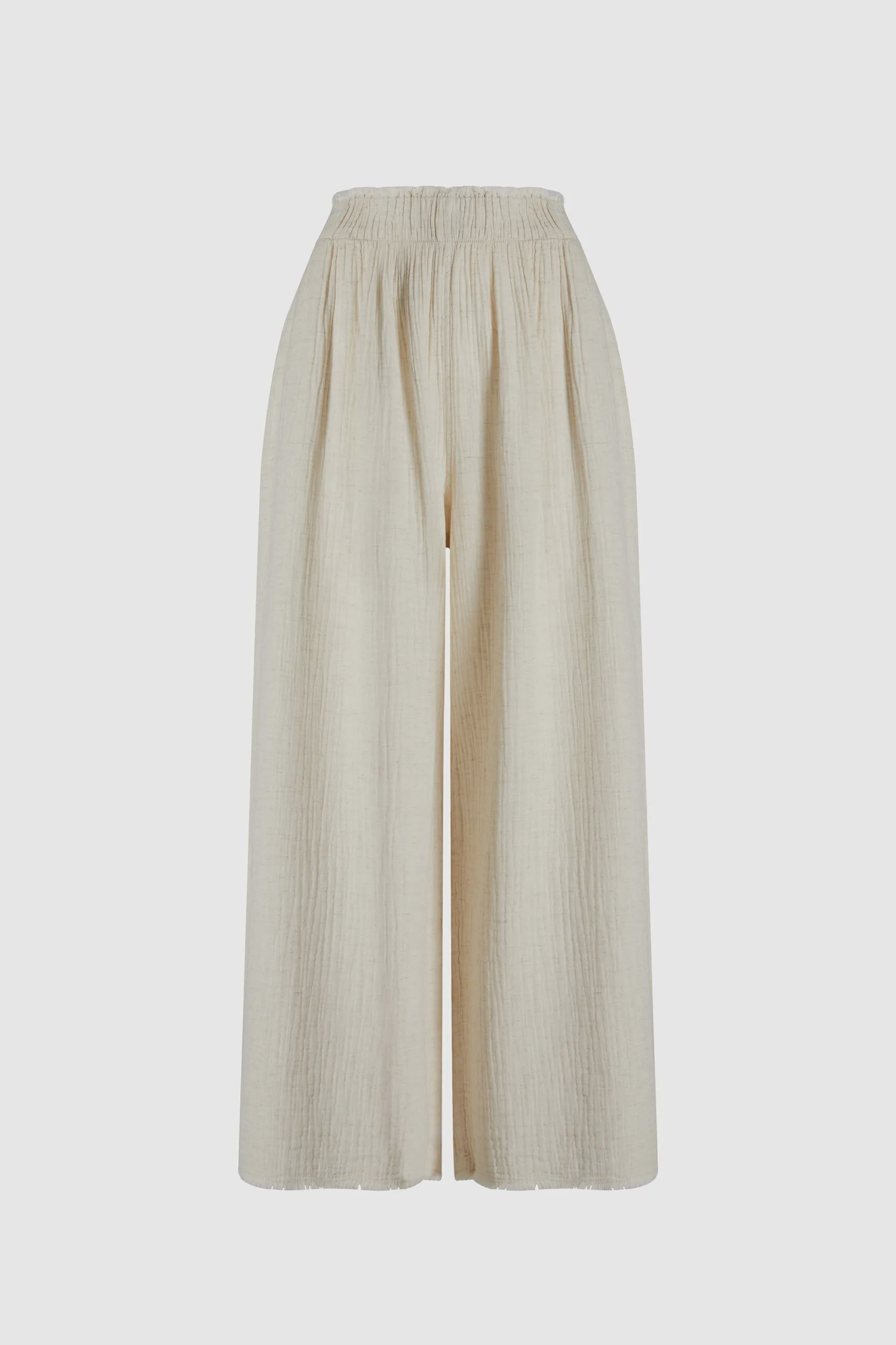 Crinkle Palazzo Pant