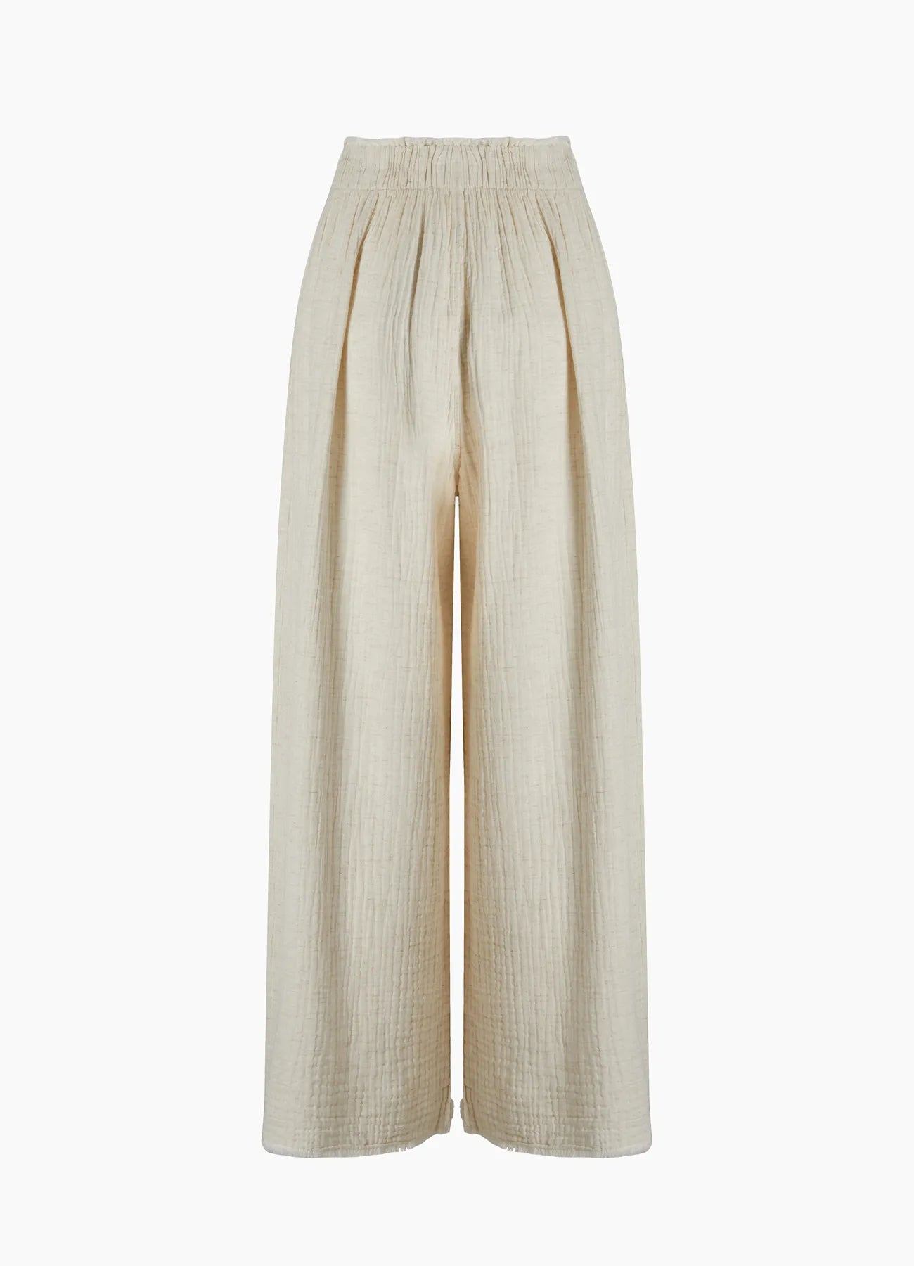 Crinkle Palazzo Pant
