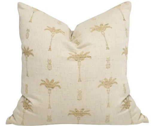 Palm Cotton Silk Cushion