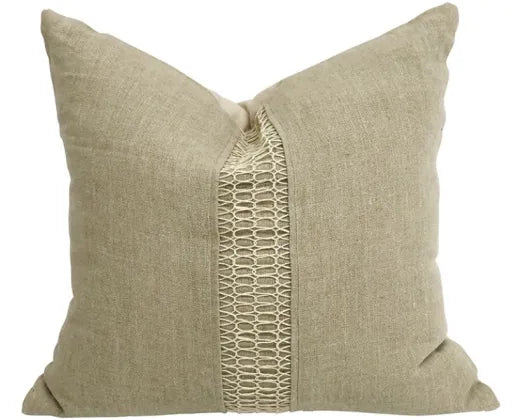 Braided Jute Slub Cushion