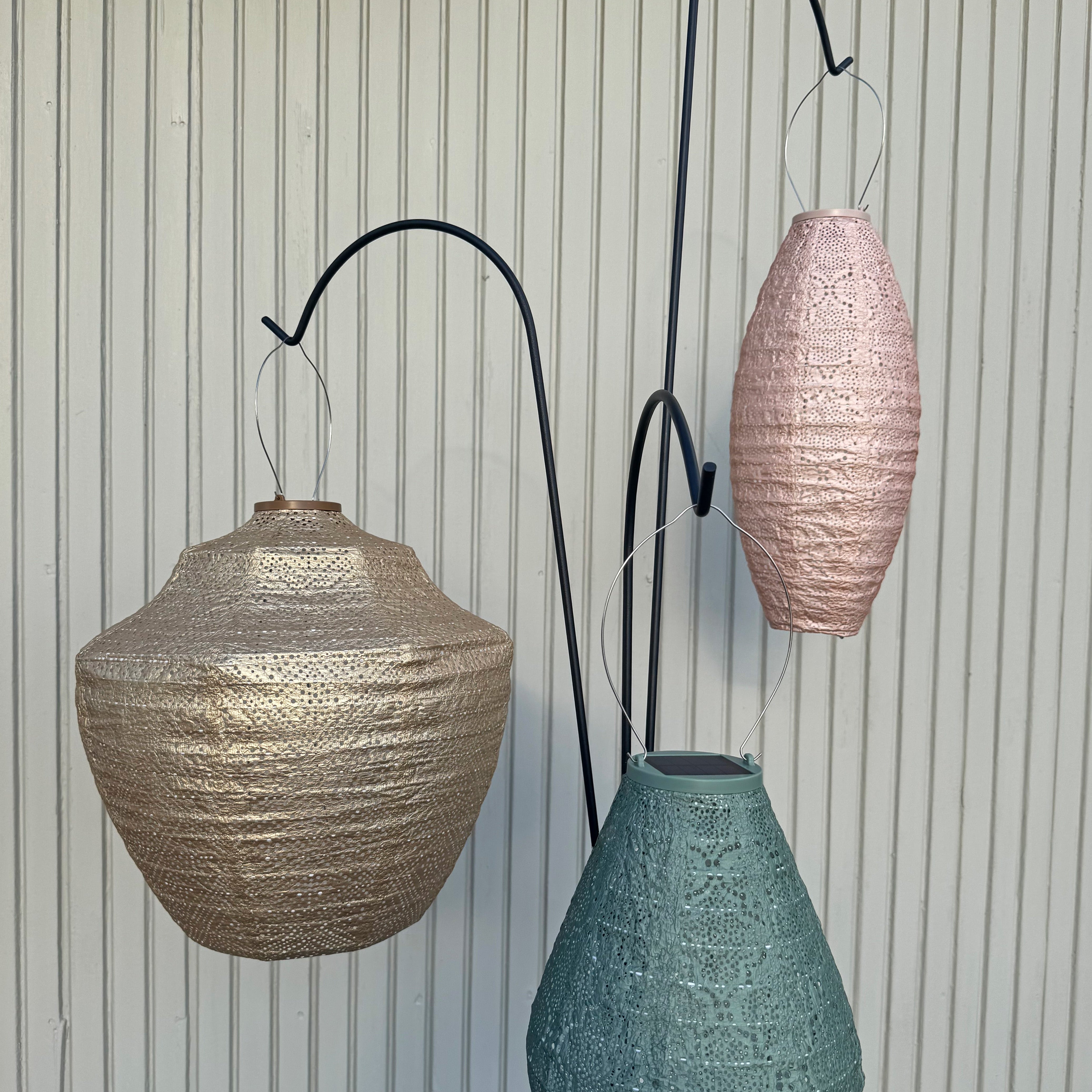 Pink Bazaar Long Oval Lantern
