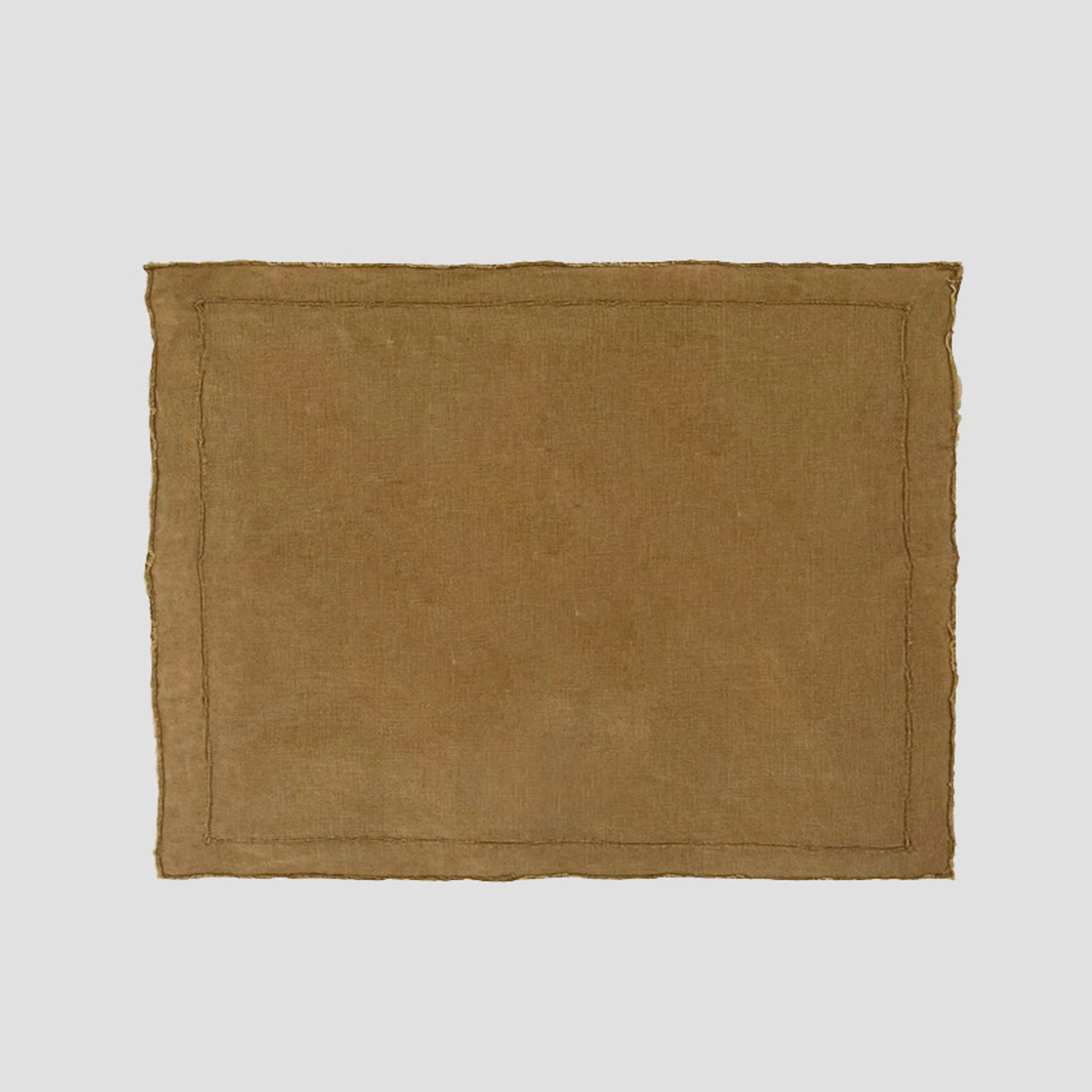 Gold 100% Linen Placemat Set of 4