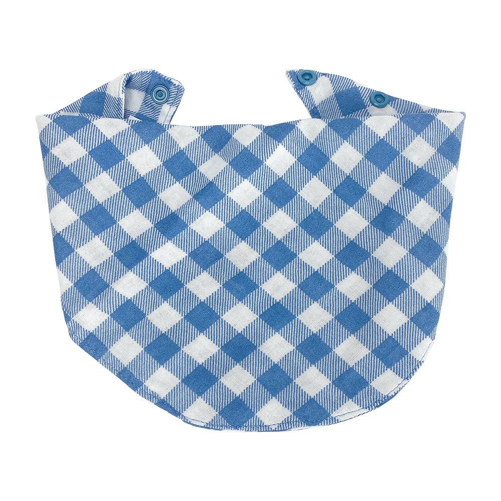 Muslin Bib/Burping Cloth Gingham