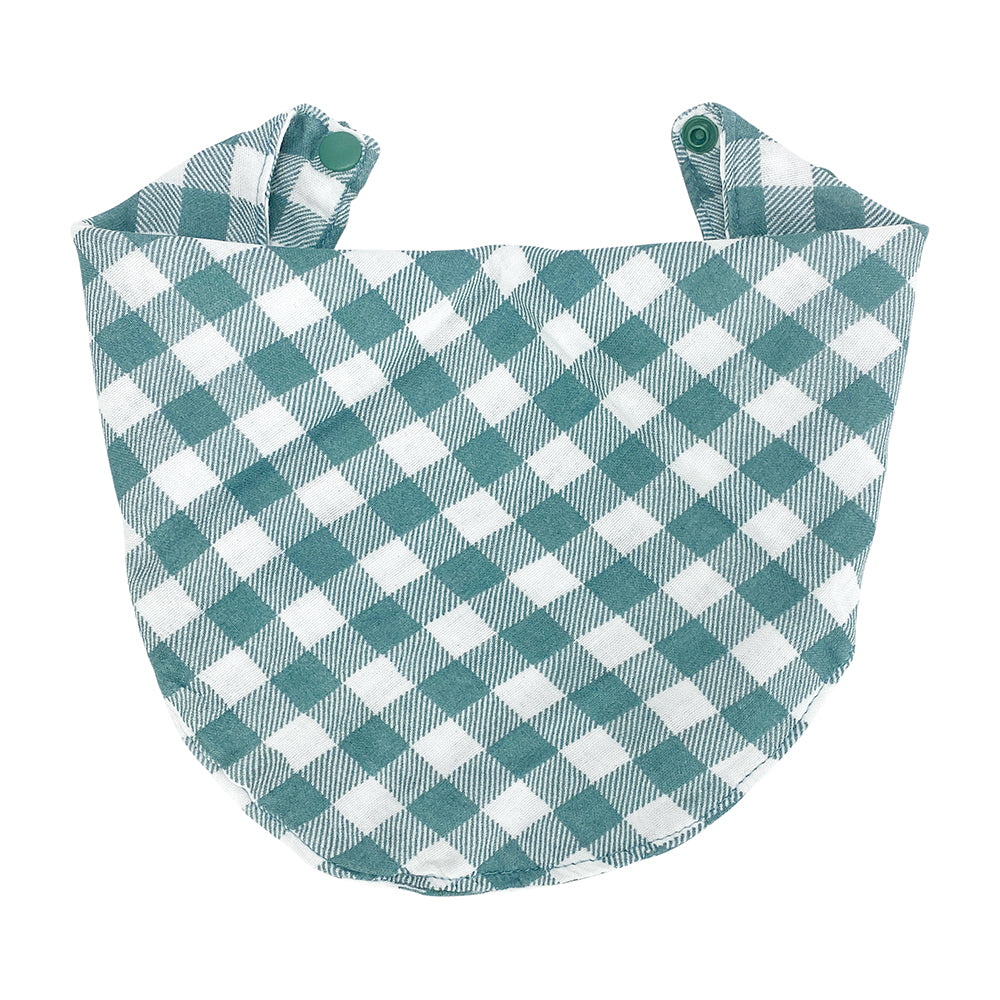 Muslin Bib/Burping Cloth Gingham