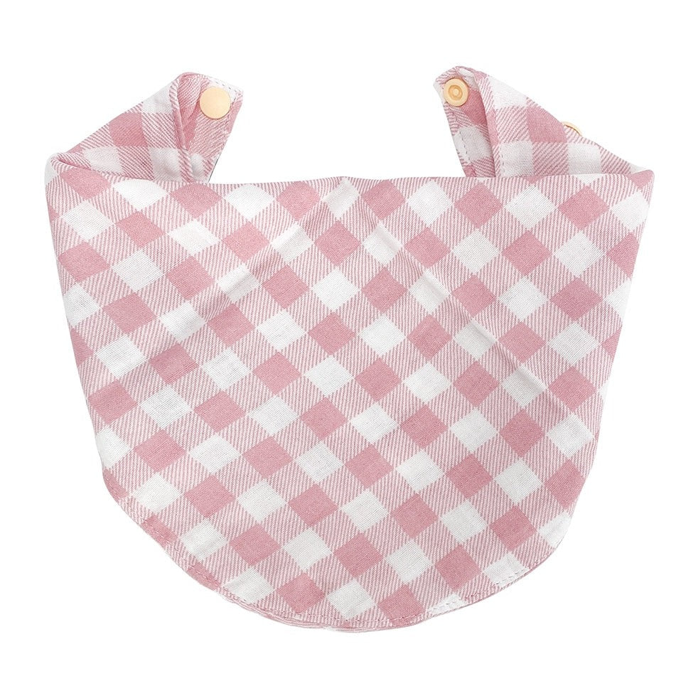 Muslin Bib/Burping Cloth Gingham