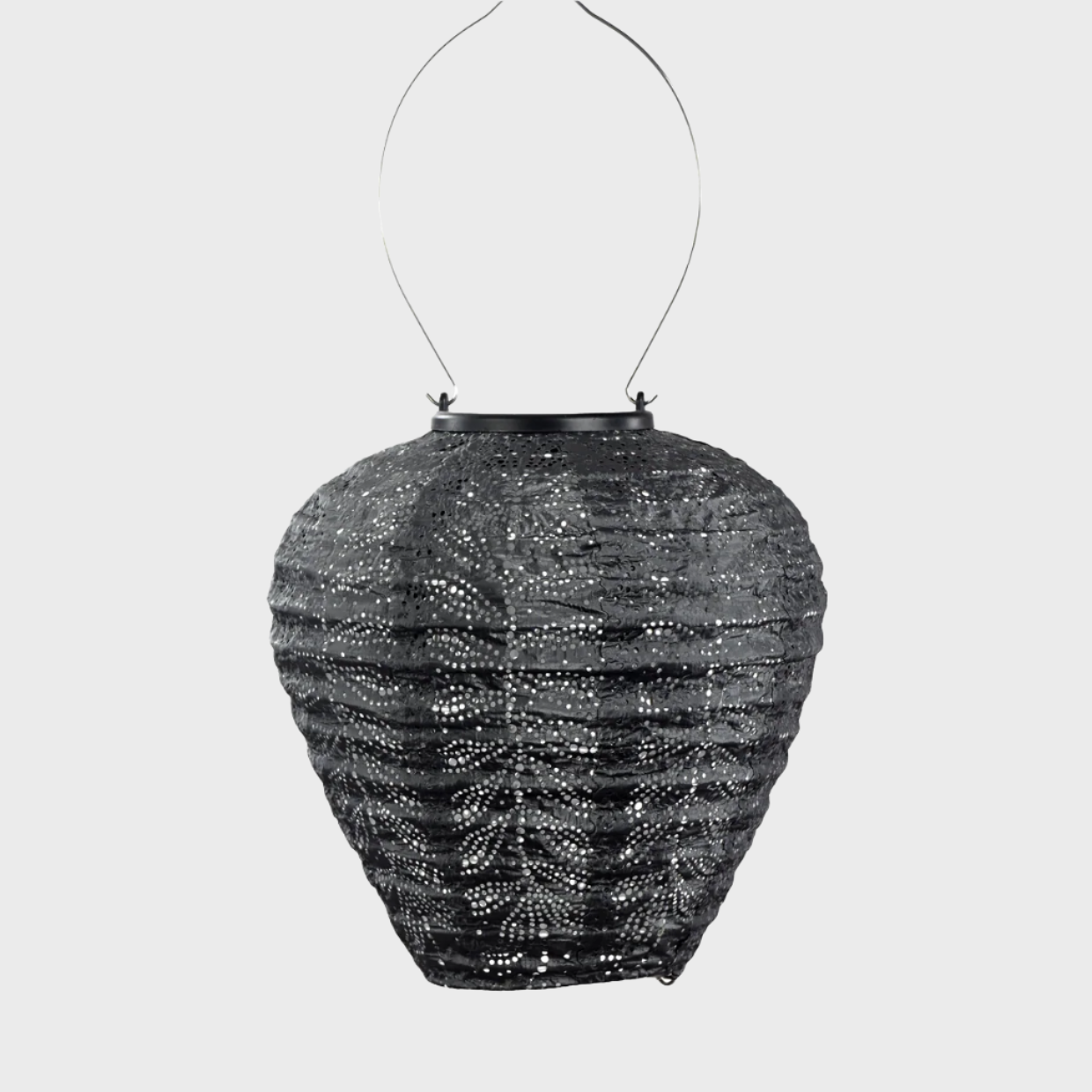 Dark Grey Folia Balloon Lantern