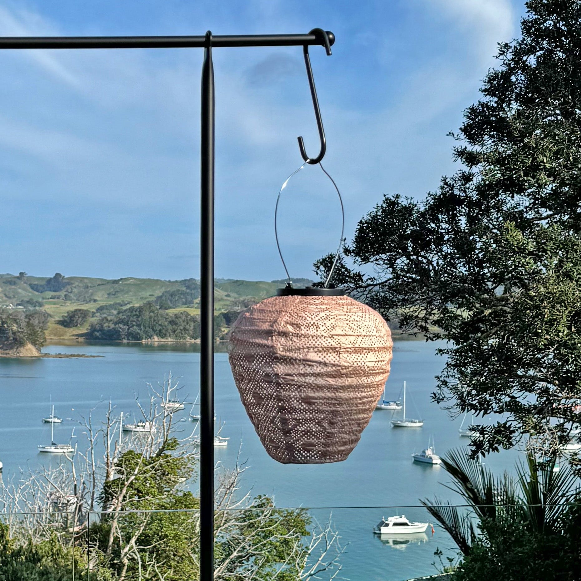 Pink Mosaic Balloon Lantern