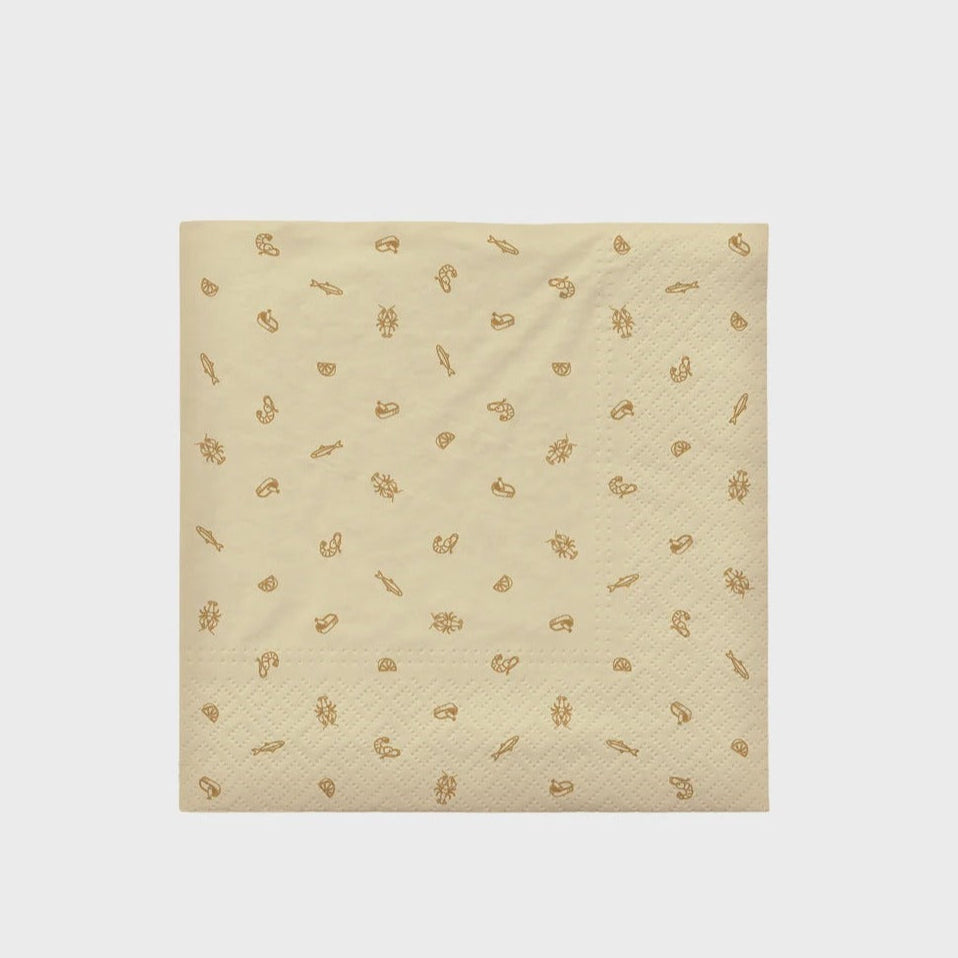 Paper Napkin Sea