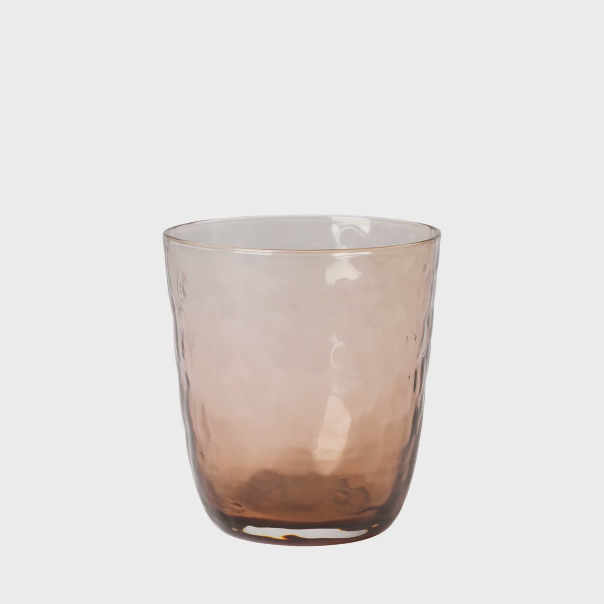 Broste Hammered Tumbler Brown