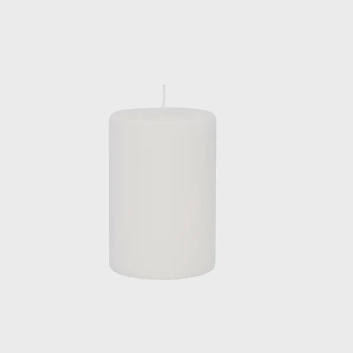 Broste Candle Pillar H150 White