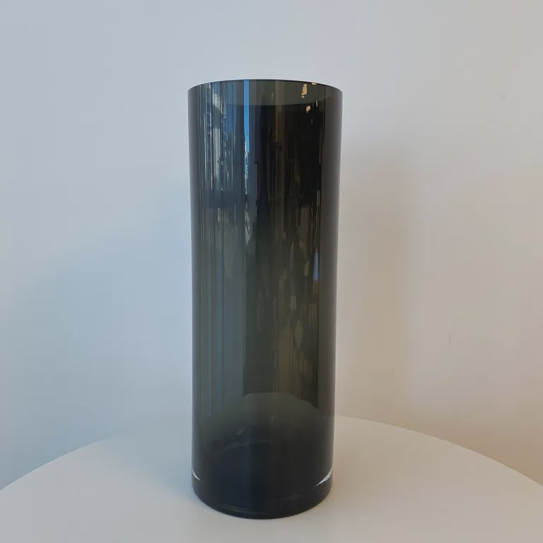 Fleur Large Cylindrical Glass Vase