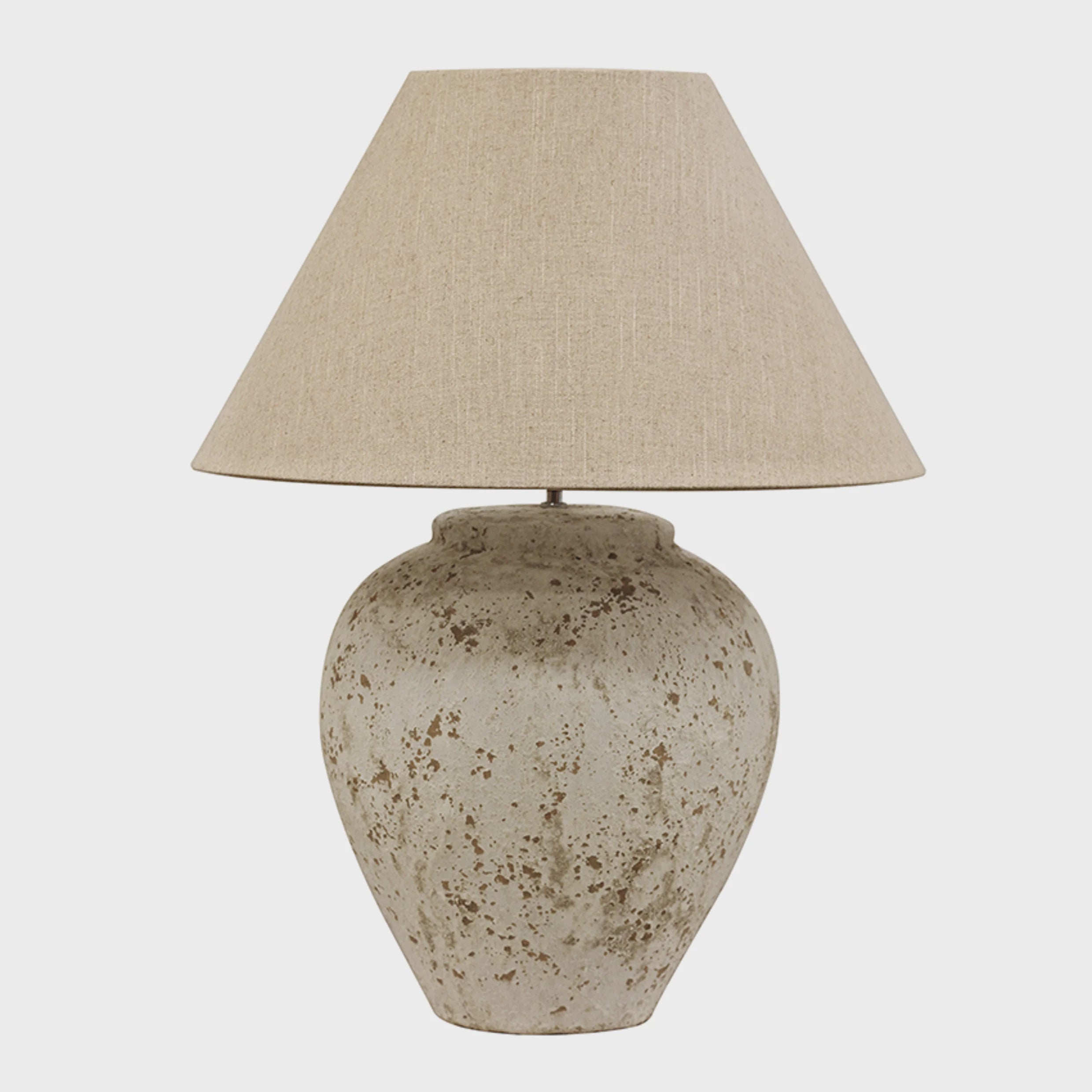 Tuscan Style Stone Large Lamp Base