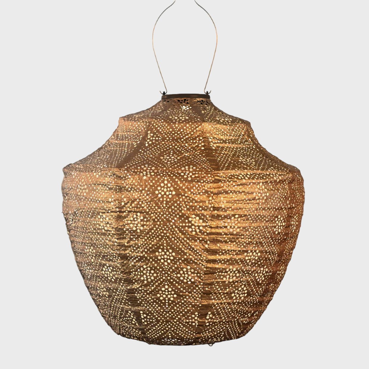 Gold Topaz Crown 40cm Lantern