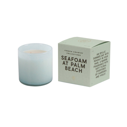 Seafoam at Palm Beach Glass Candle