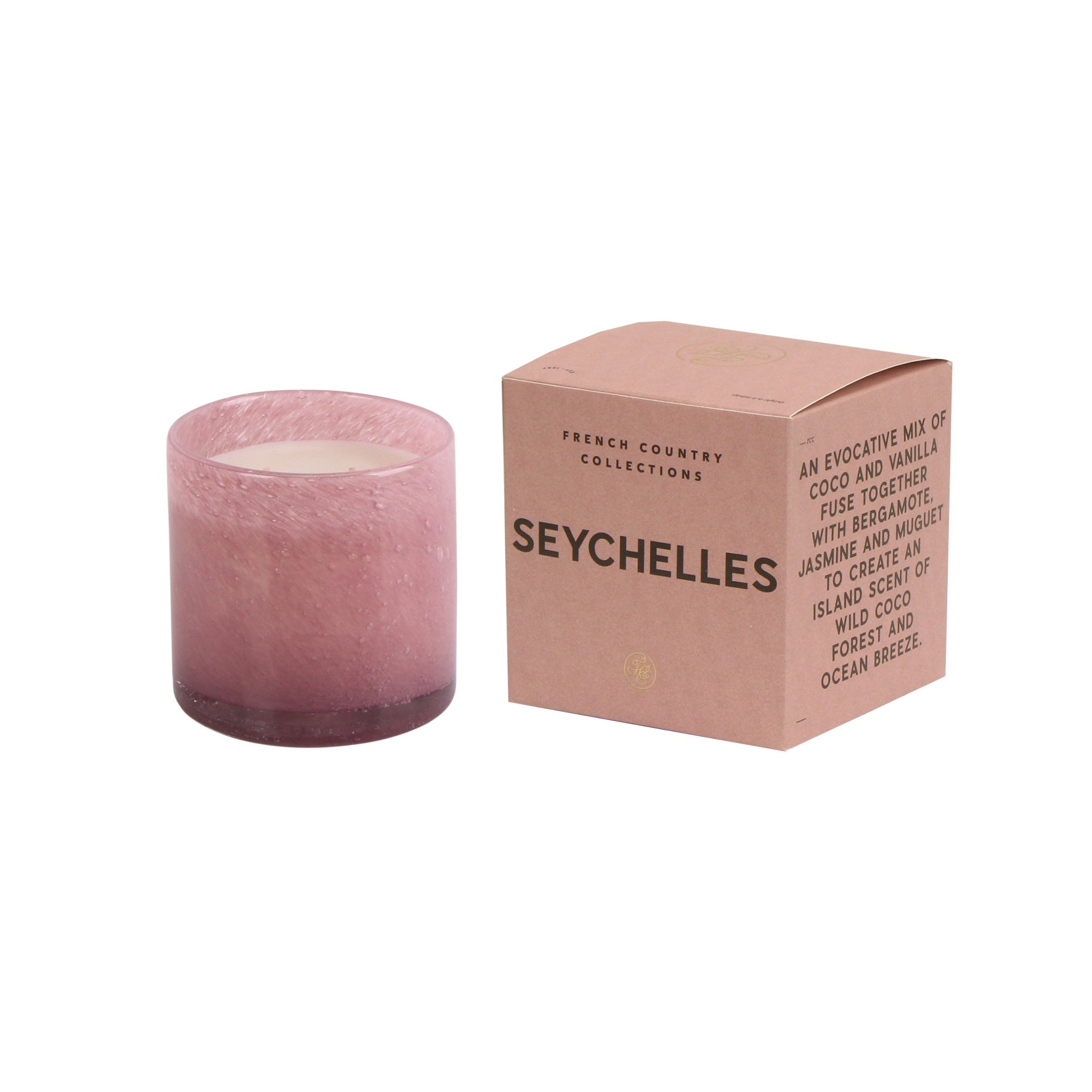 Seychelles Glass Candle