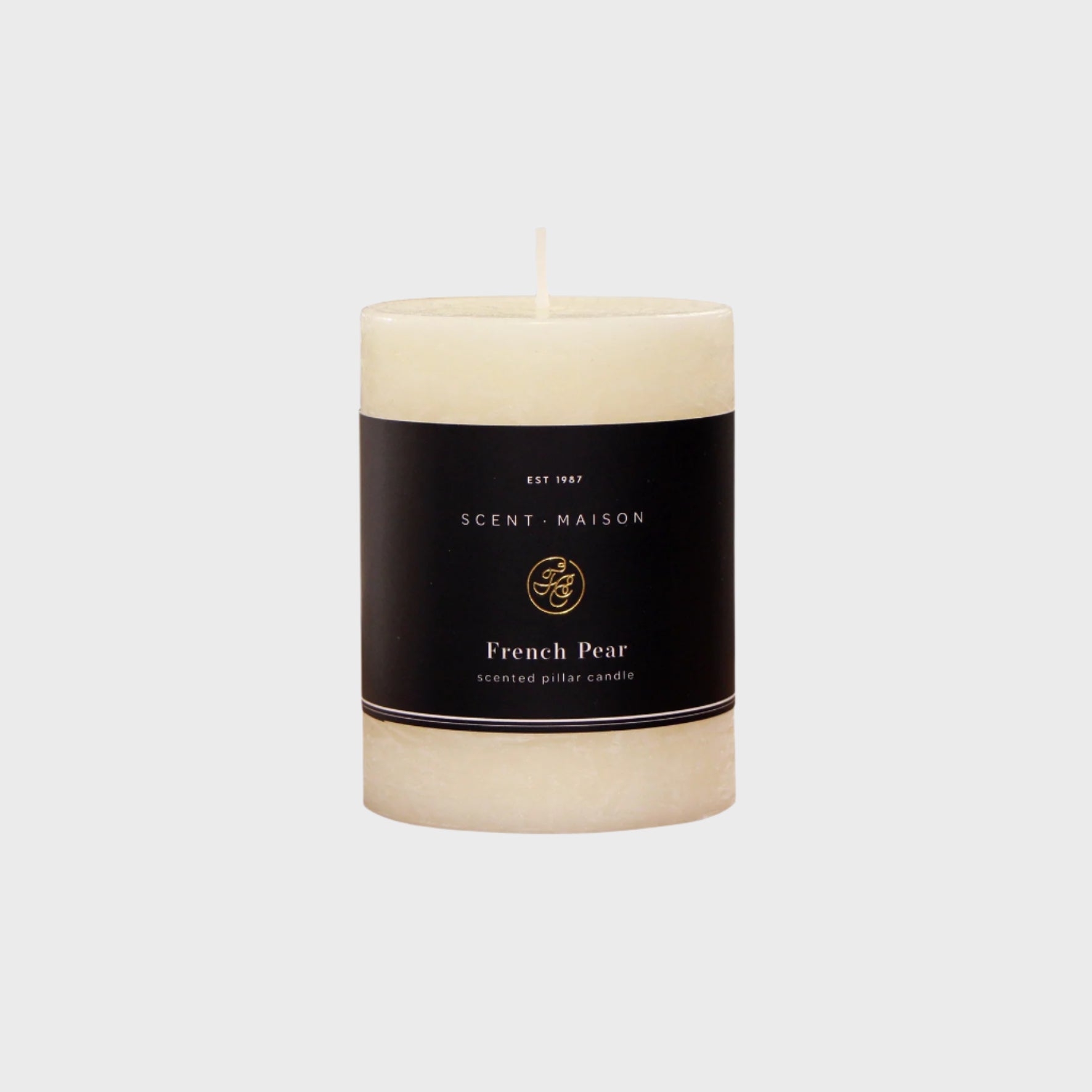 Maison Pillar Candle French Pear 3x4"