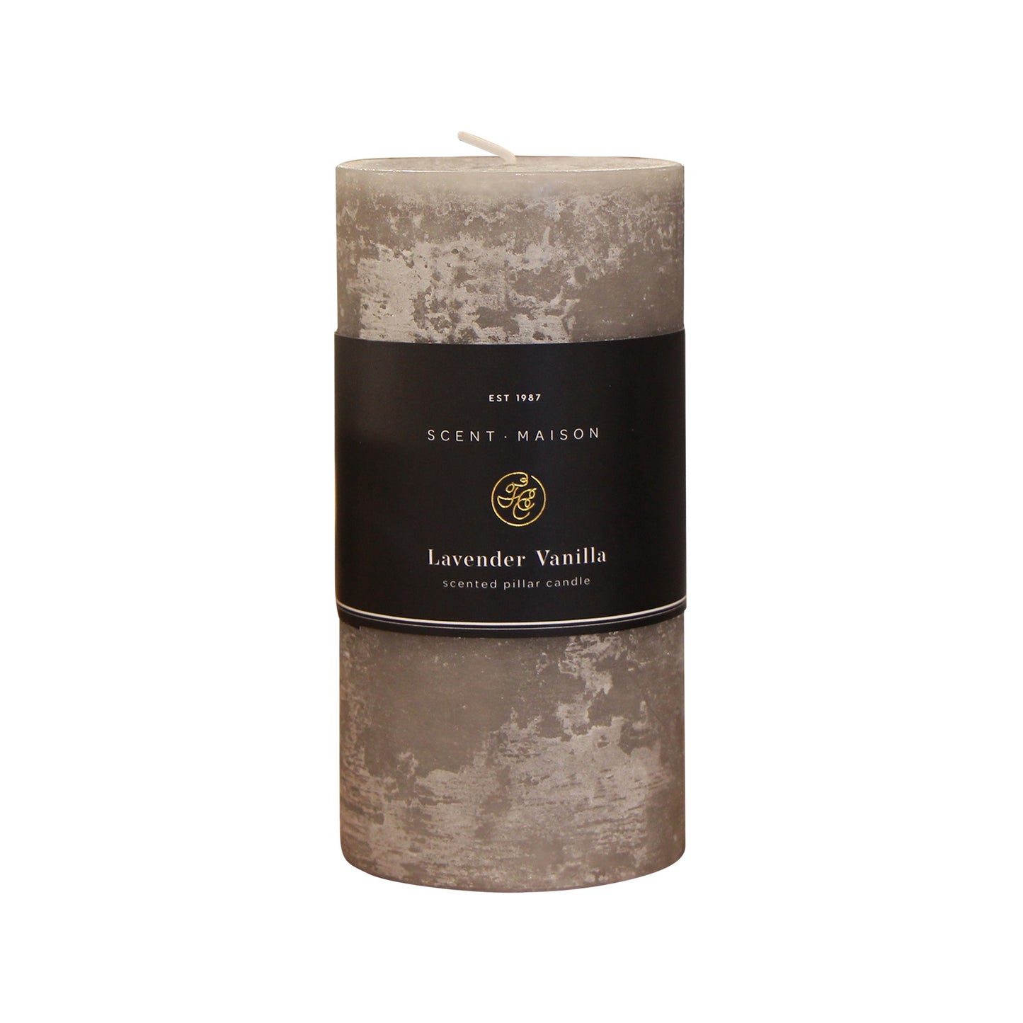 Maison Pillar Candle Lavender Vanilla 3x6"