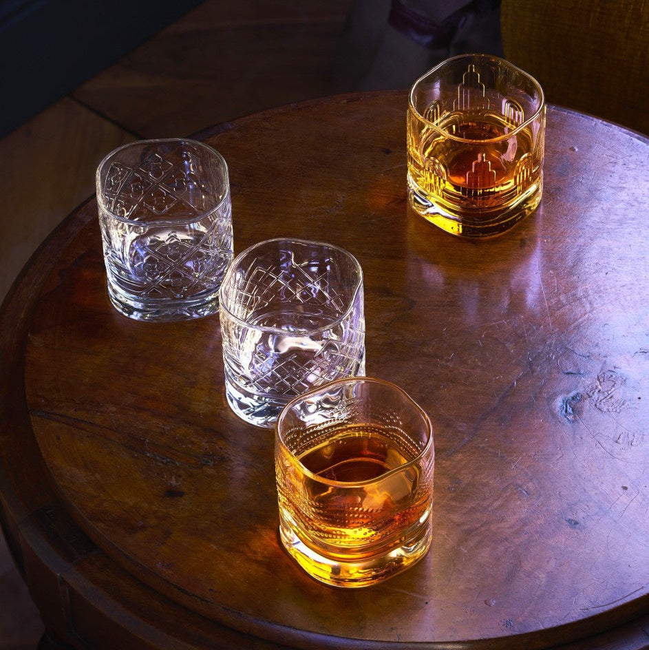 Set 4 Dandy Whisky Glass