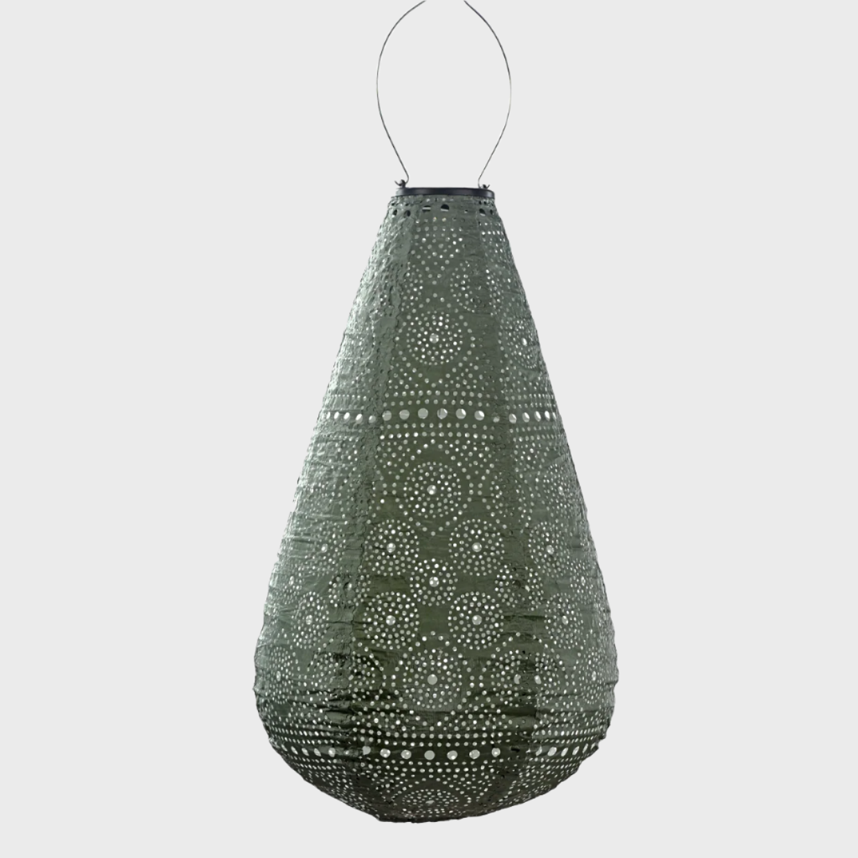 Sage Green Spectare Drop Lantern