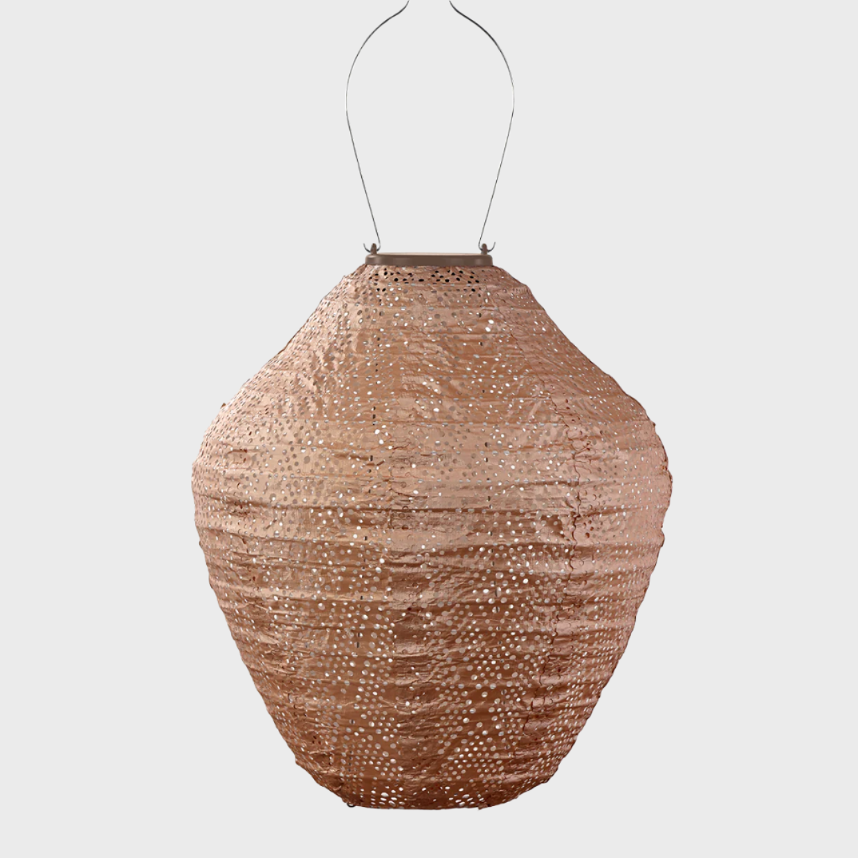 Pink Ikat Jar Lantern