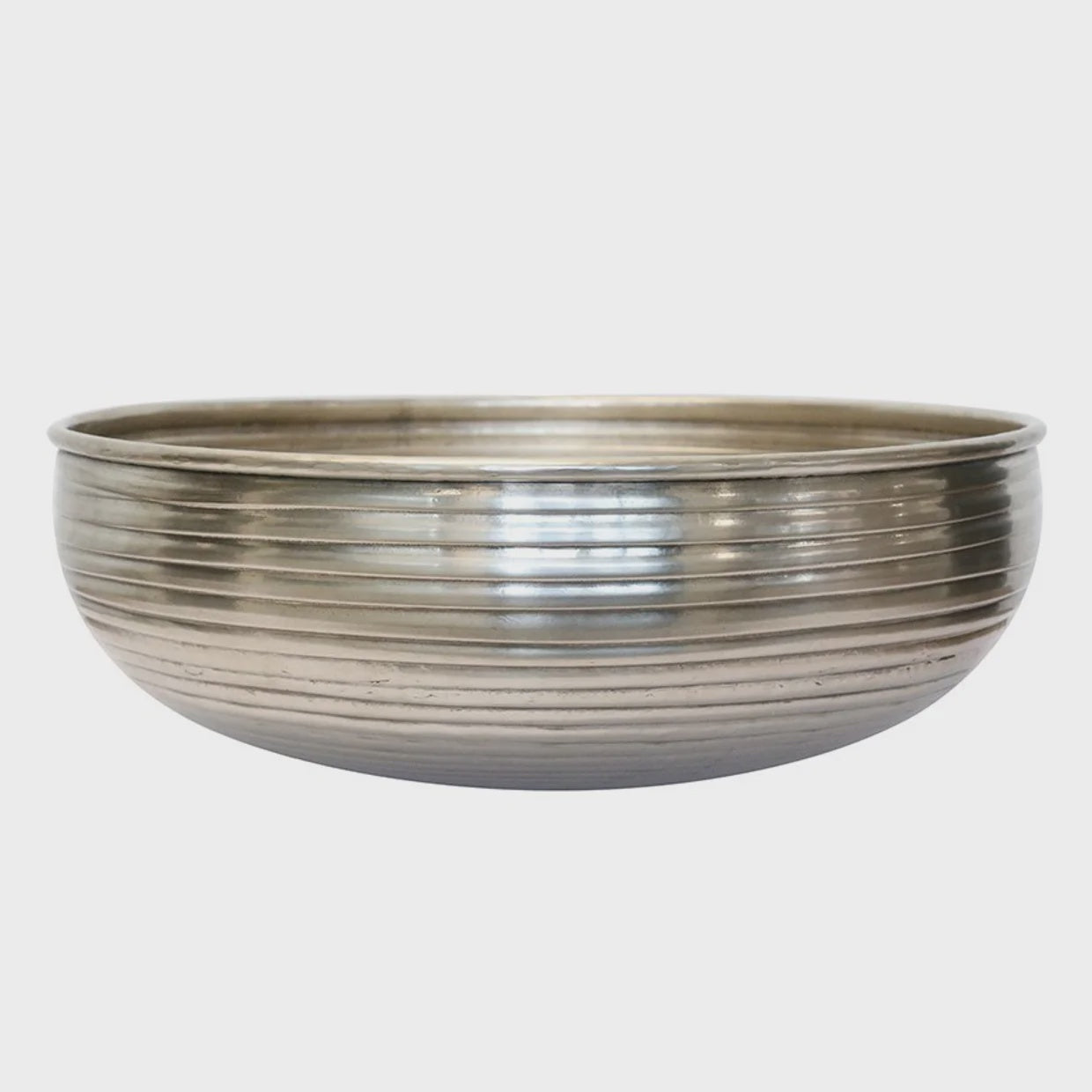 Chelsea Brass Ornate Ridged Bowl