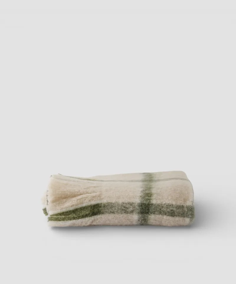 Juniper Check Throw