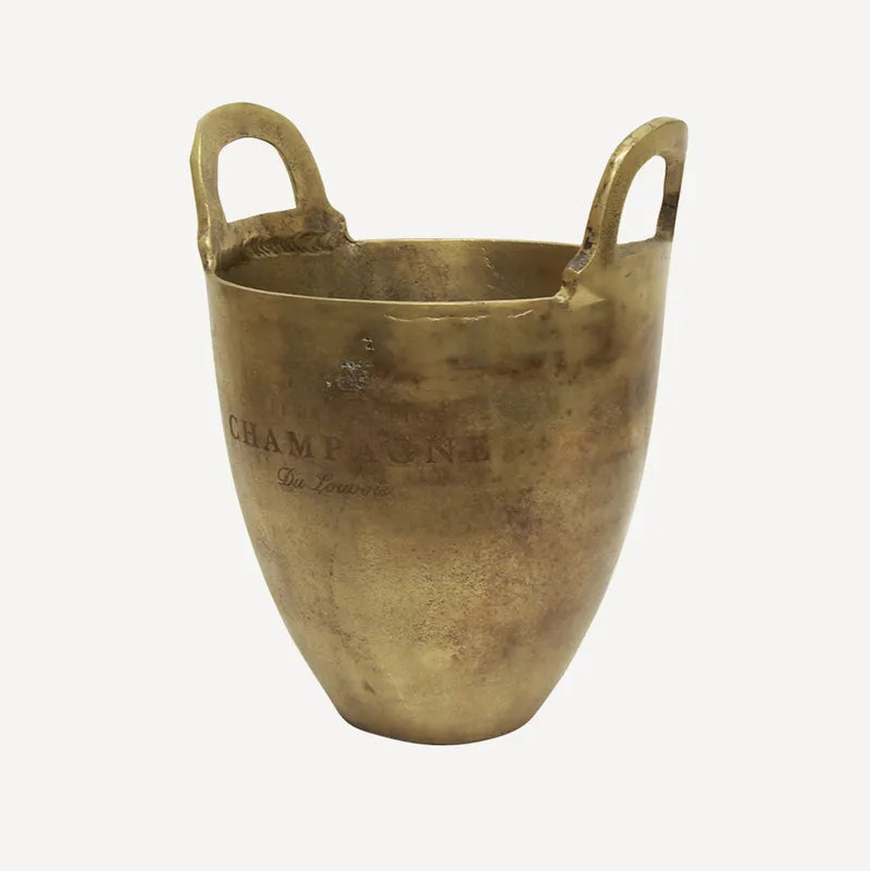 Wine Bucket Burnt Pewter