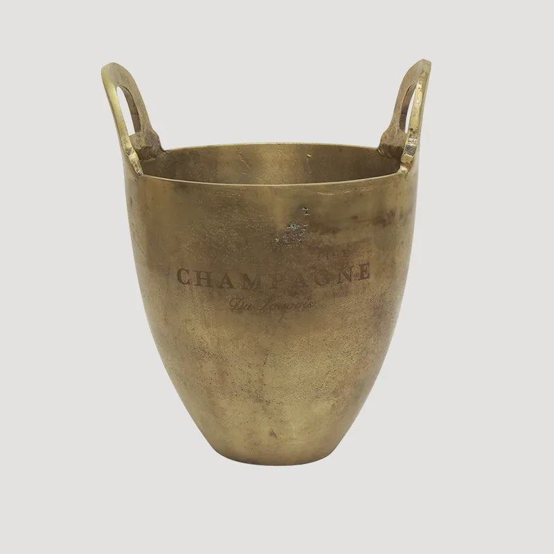 Wine Bucket Burnt Pewter