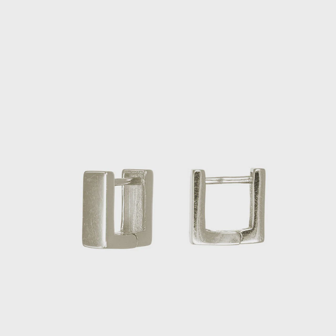 Square Huggie Earrings