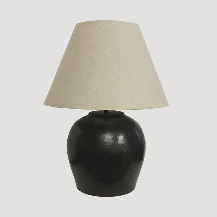 Hammered Antique Brown Lampbase