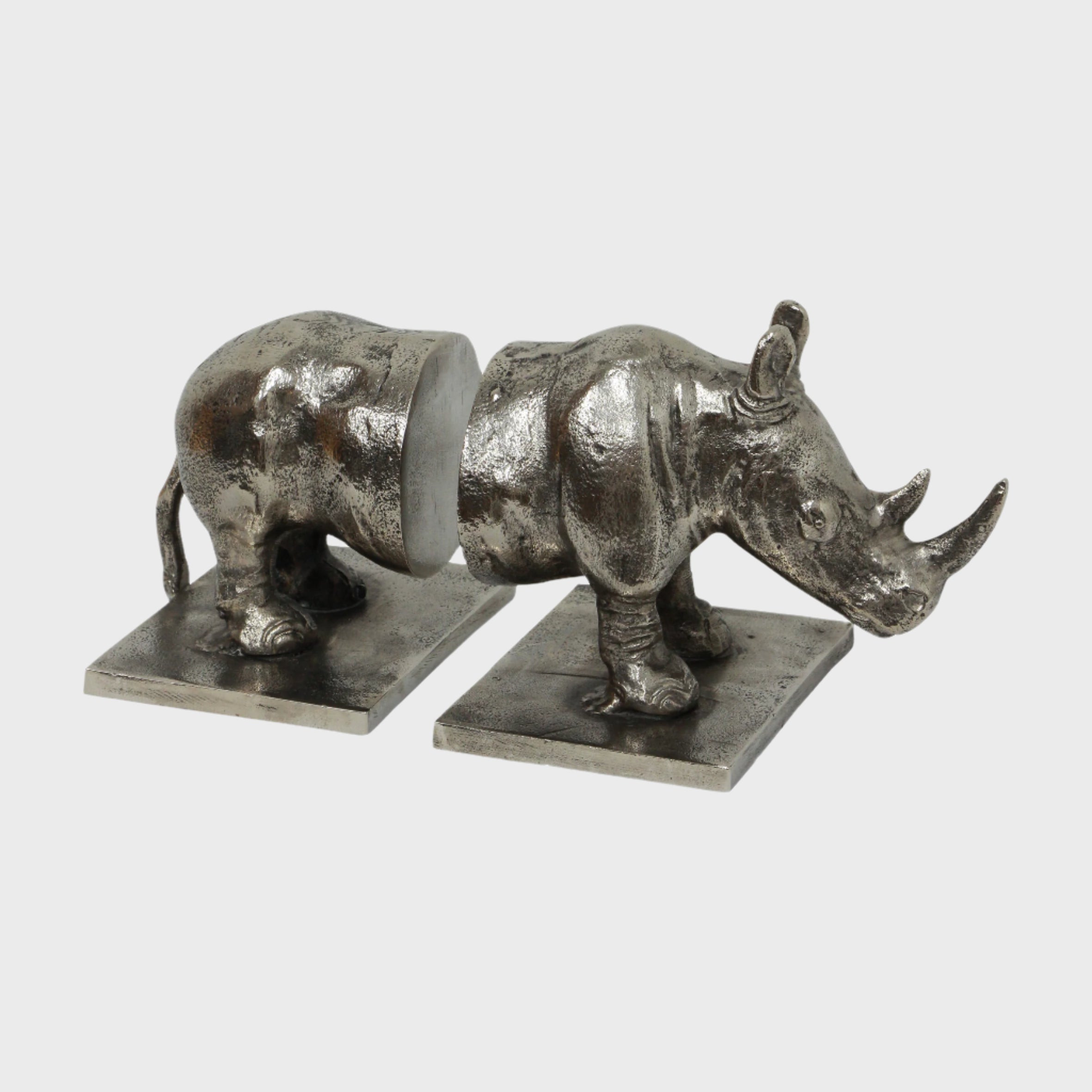 Rhino Bookends