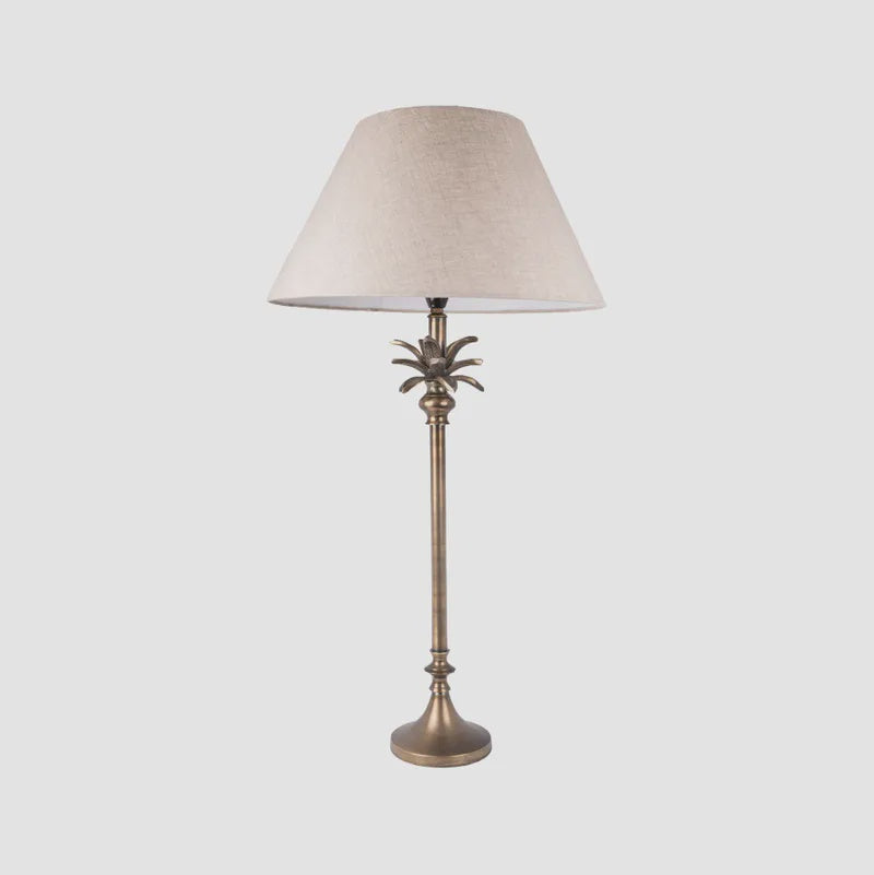 Palmtree Dark Brass Lampbase