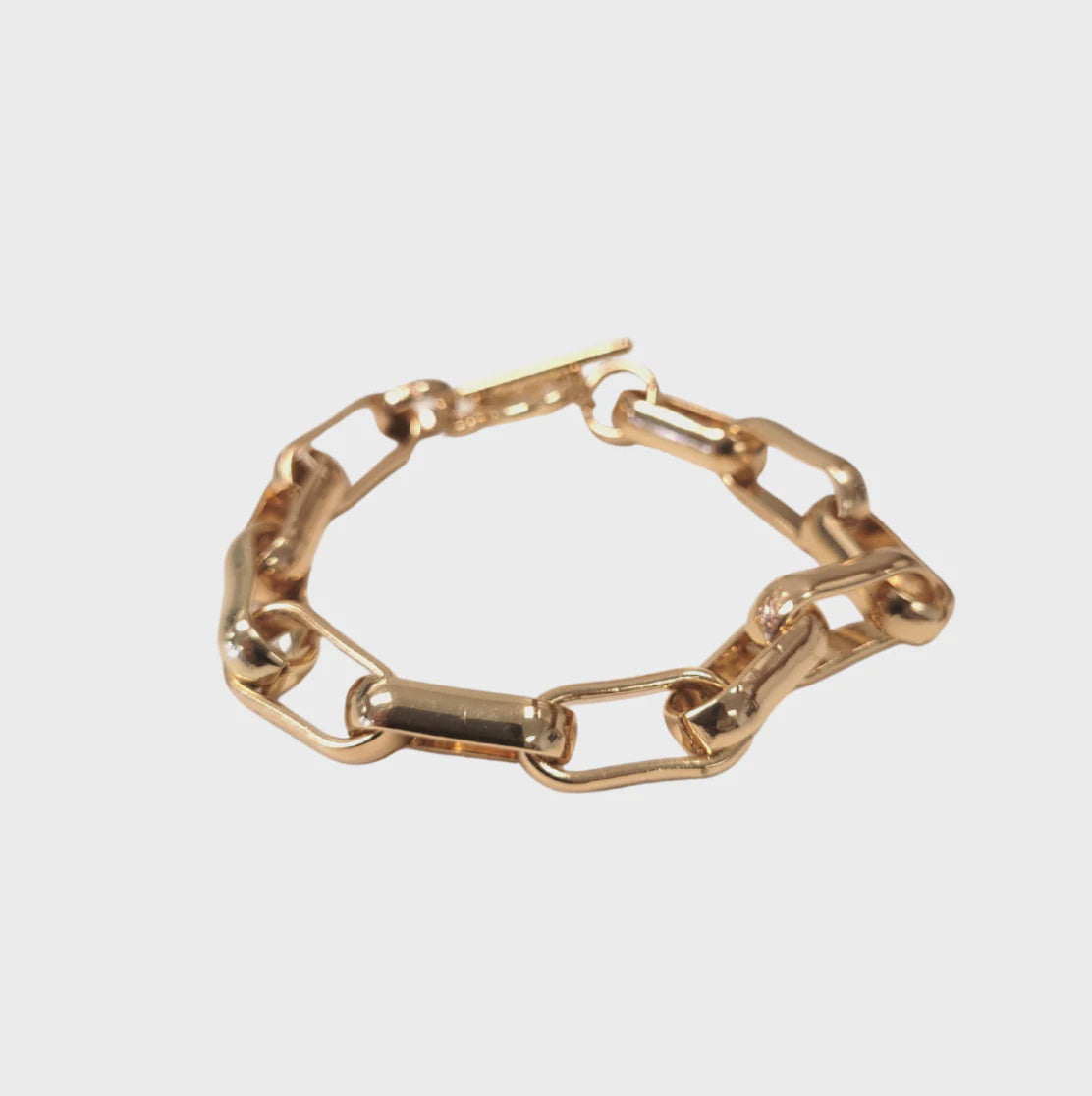 Statement Link Bracelet