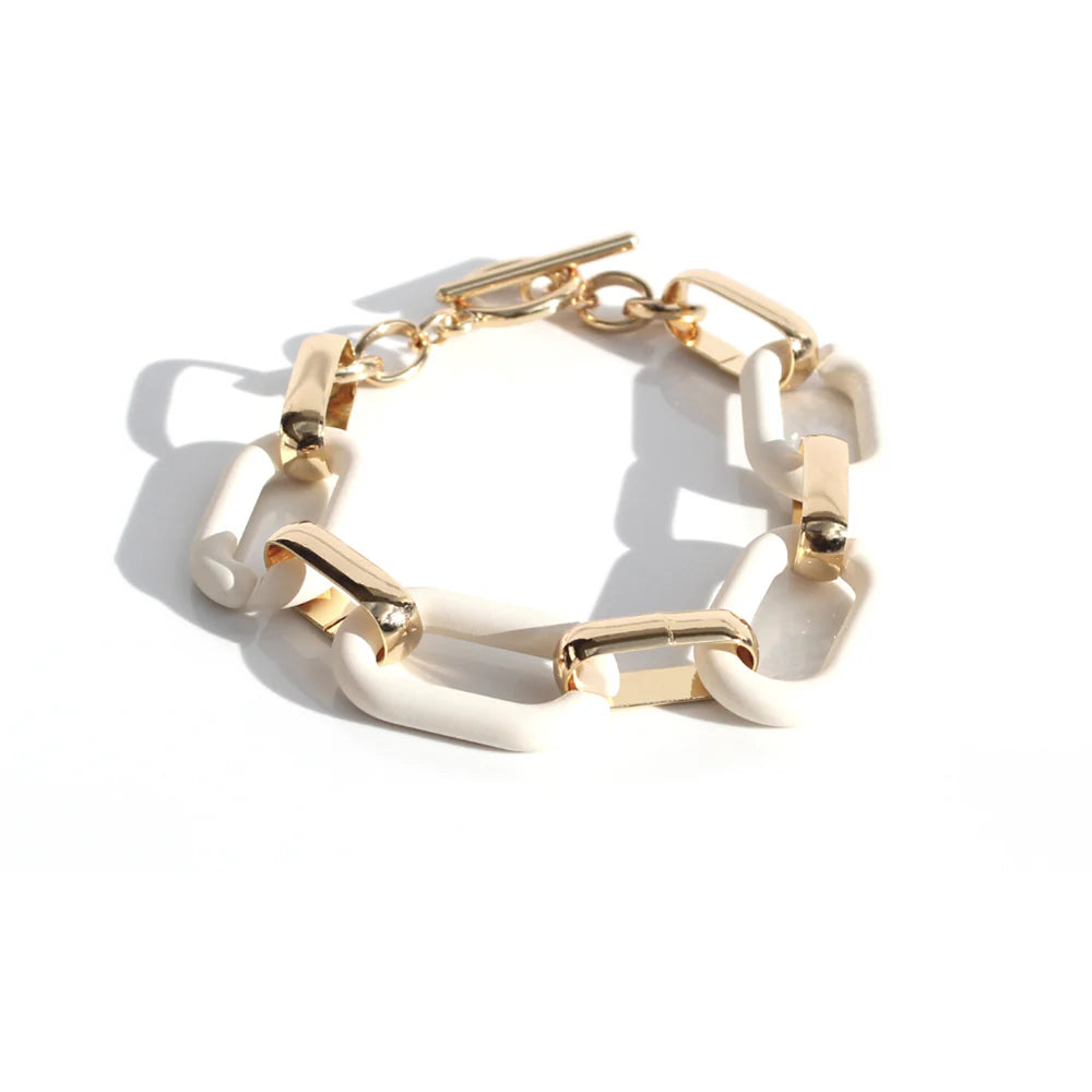 Statement Link Bracelet