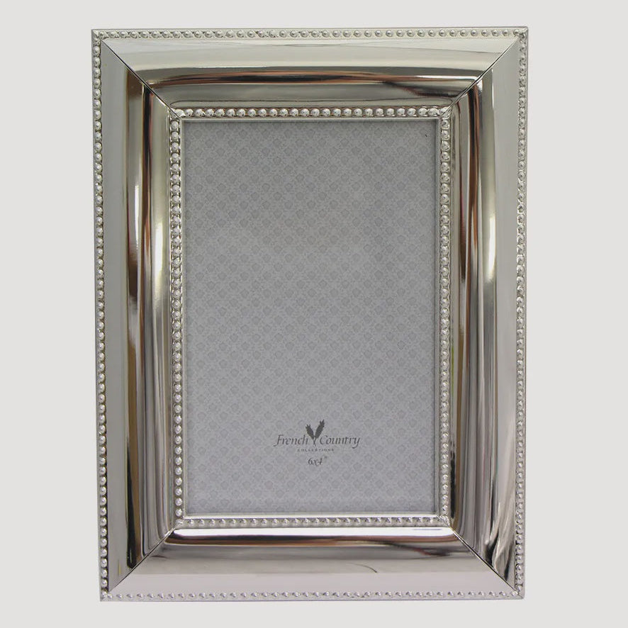 Silver Pearl Photo Frame 6x4