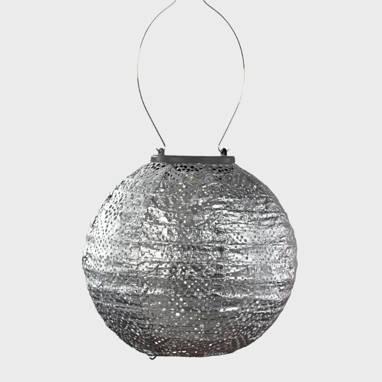 Silver Topaz Round Lantern