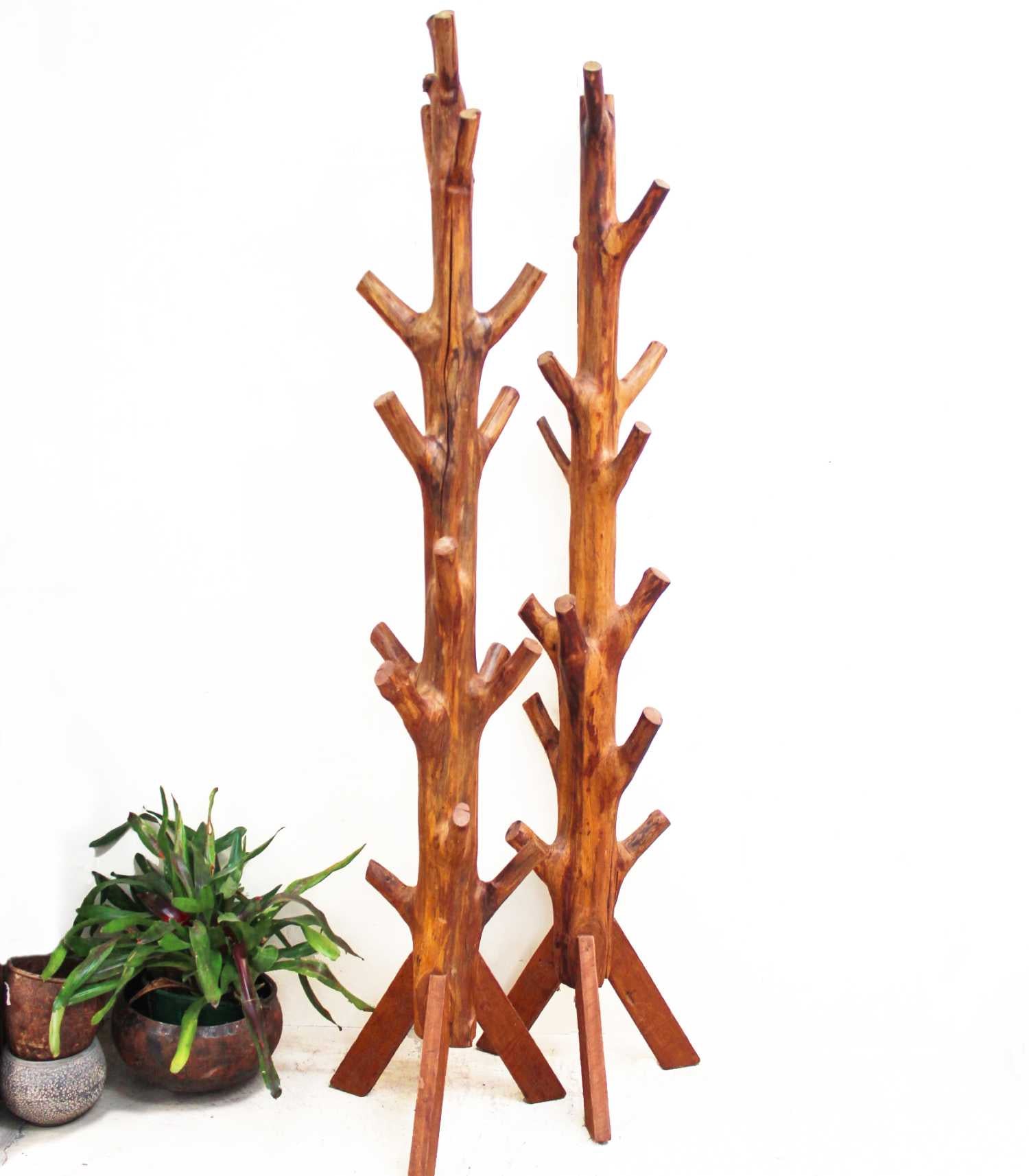 Recycled Teak Coat Hanger