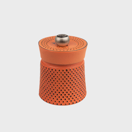 Peugeot Bali Cast Iron Orange Pepper Mill