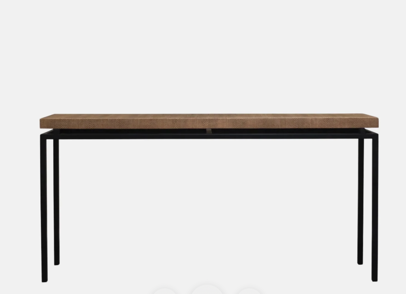 Rosy Brown Snake Narrow Console