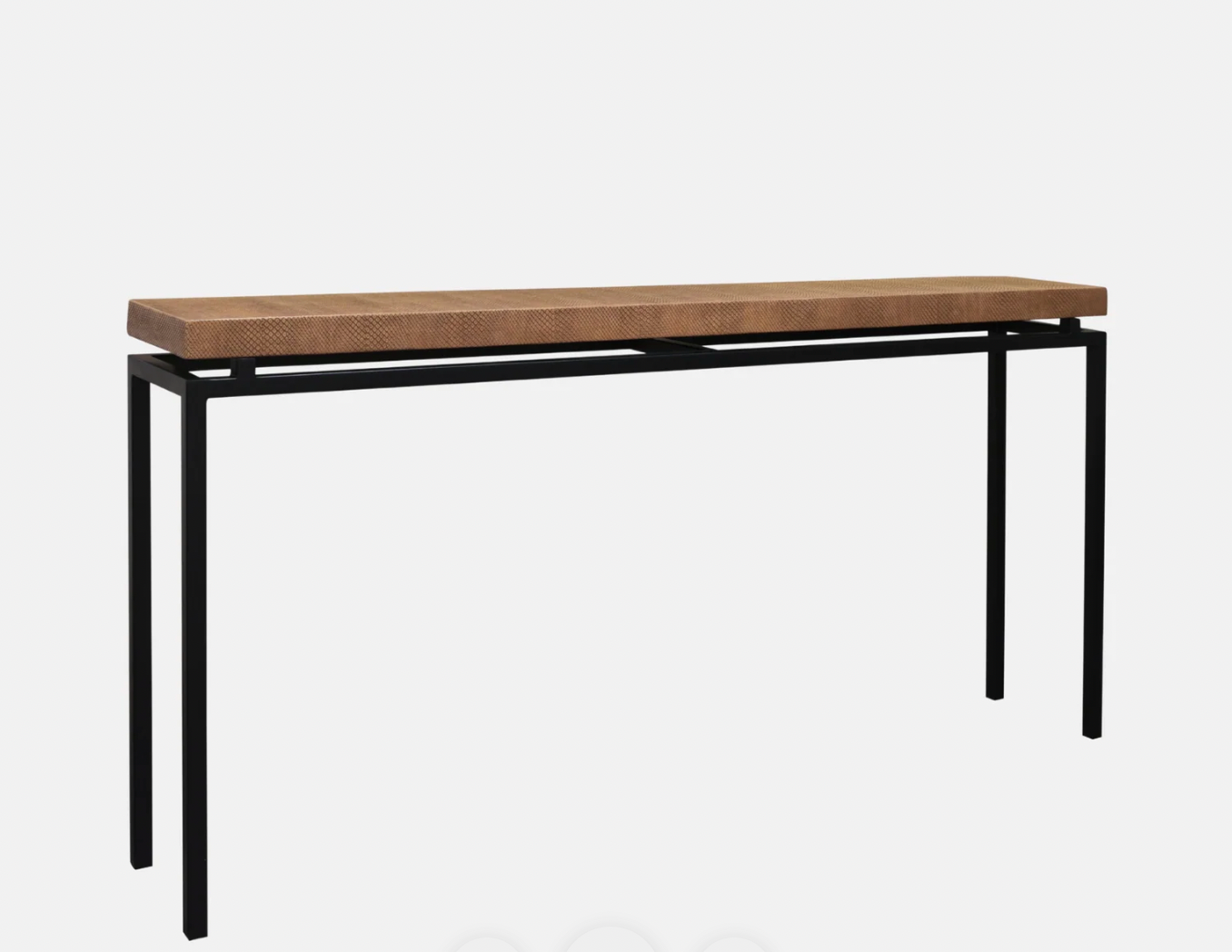 Rosy Brown Snake Narrow Console