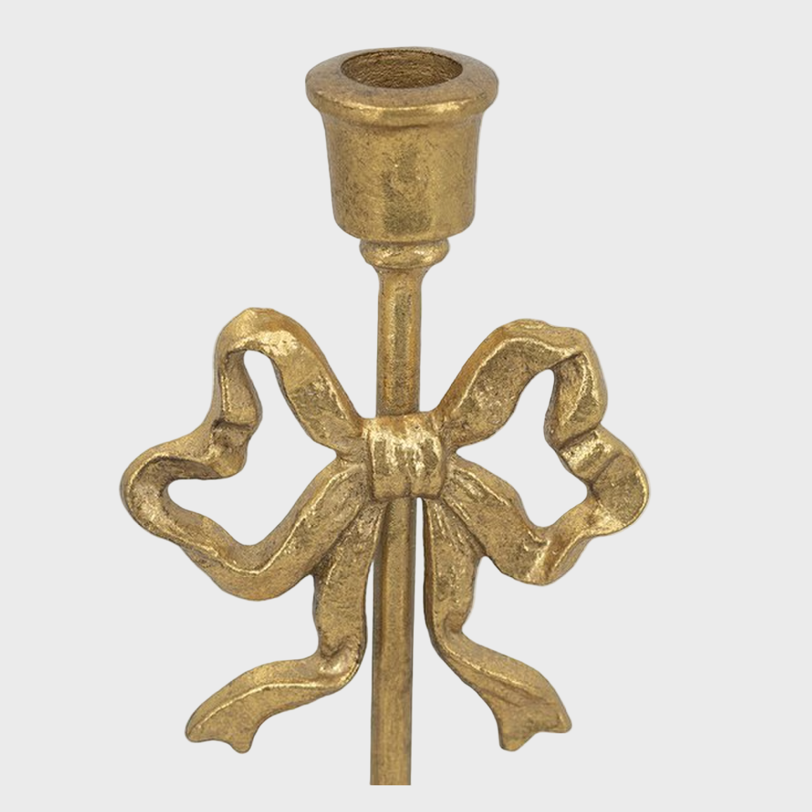 Bow Candle Holders Set