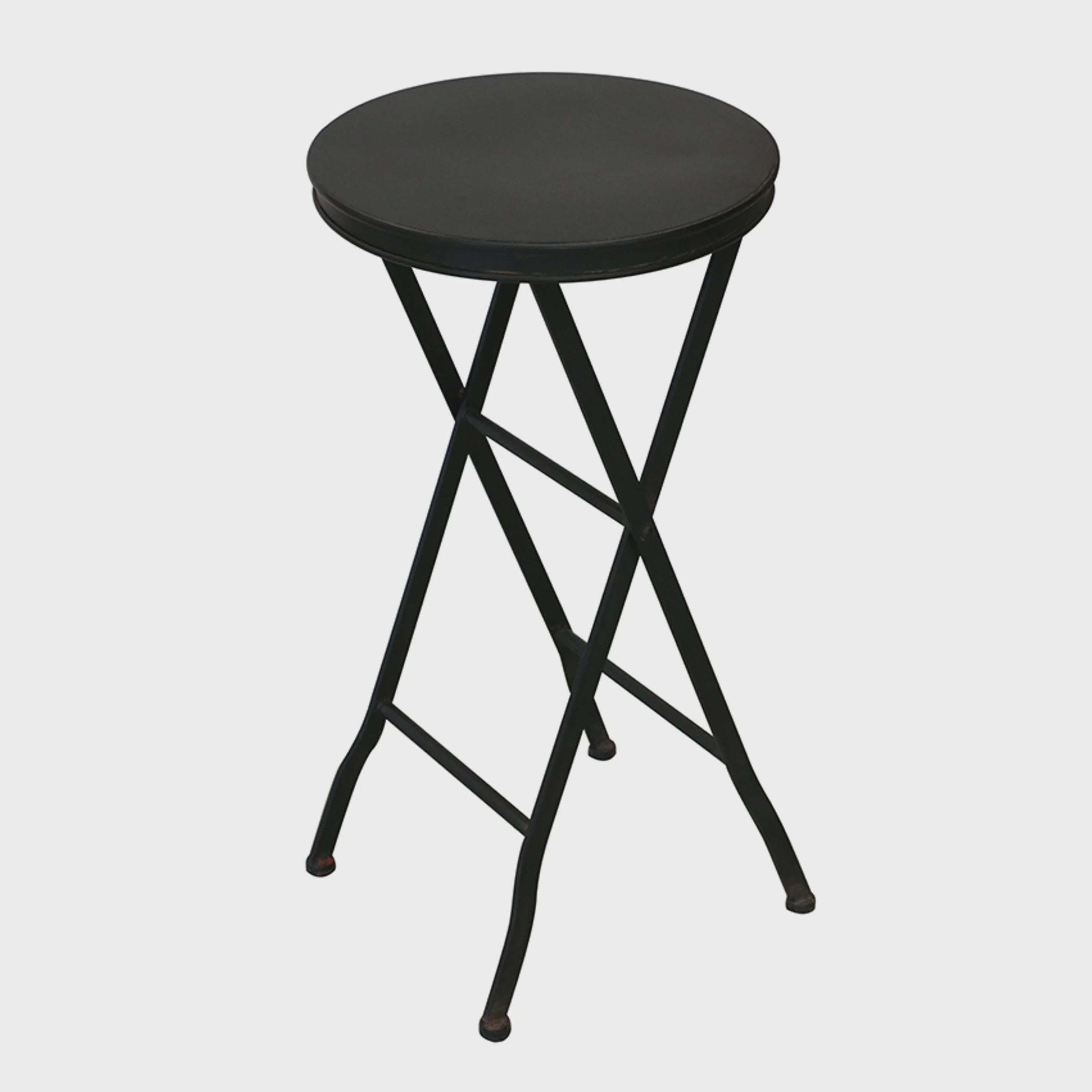 Parisian Style Black Metal Occasional Table