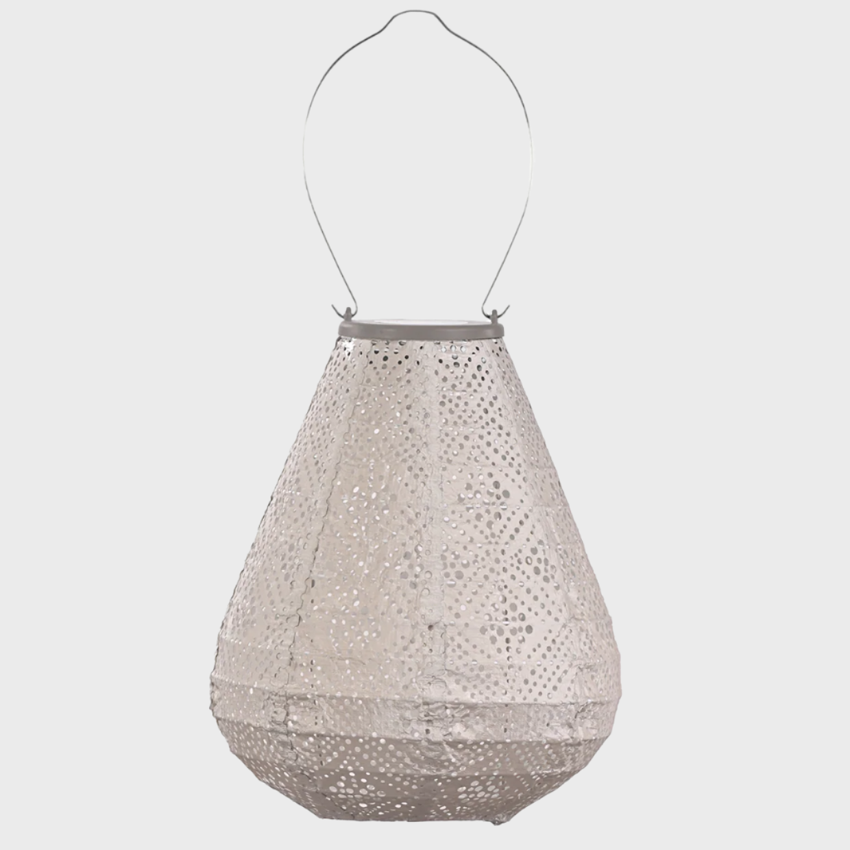 Light Taupe Topaz Tulip Lantern