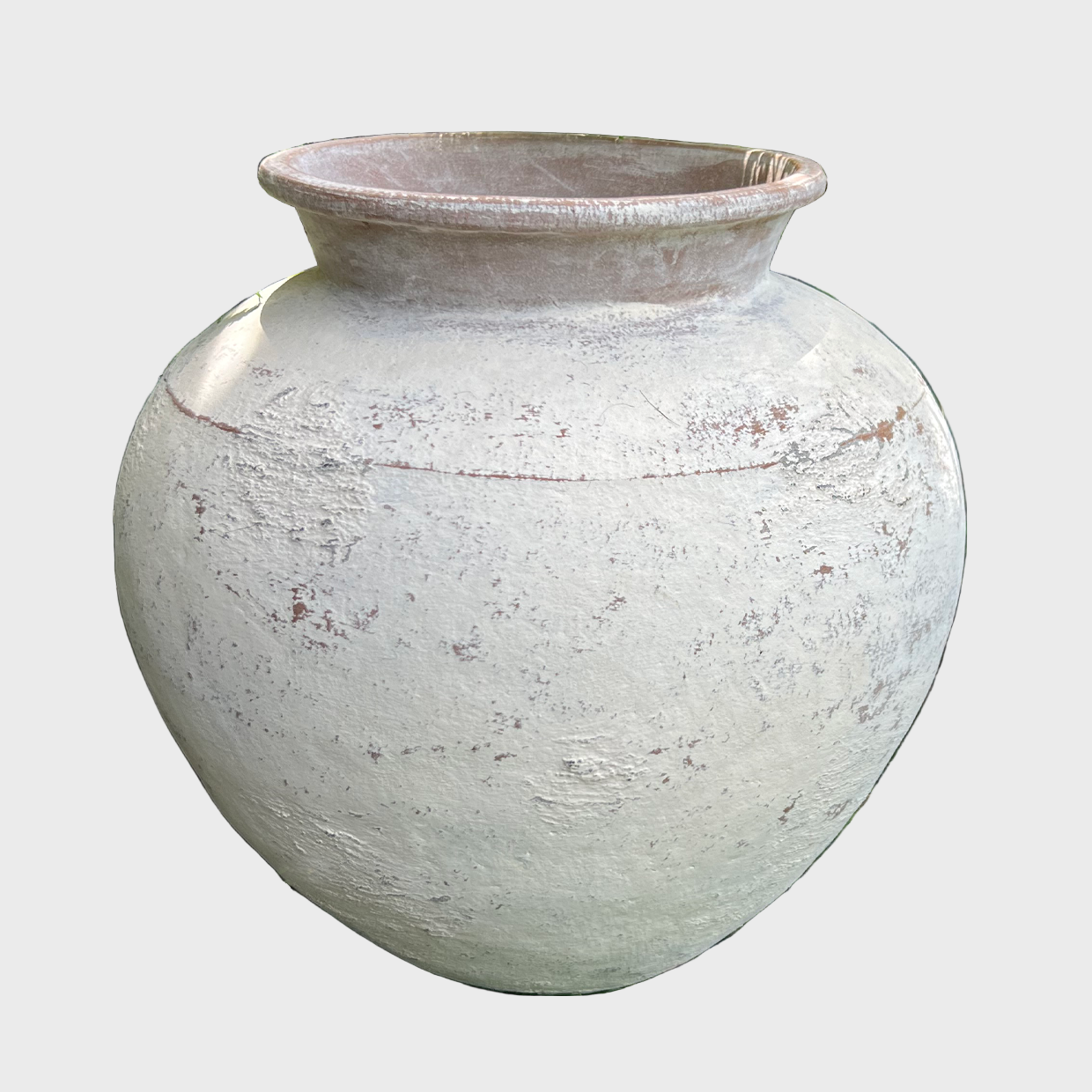 Sophia White Washed Pot