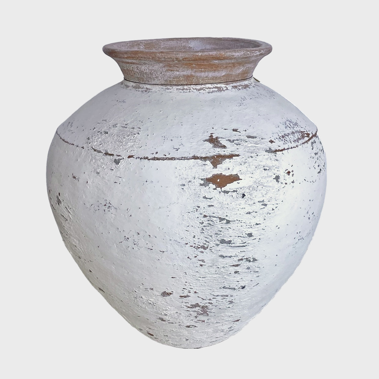 Sophia White Washed Pot