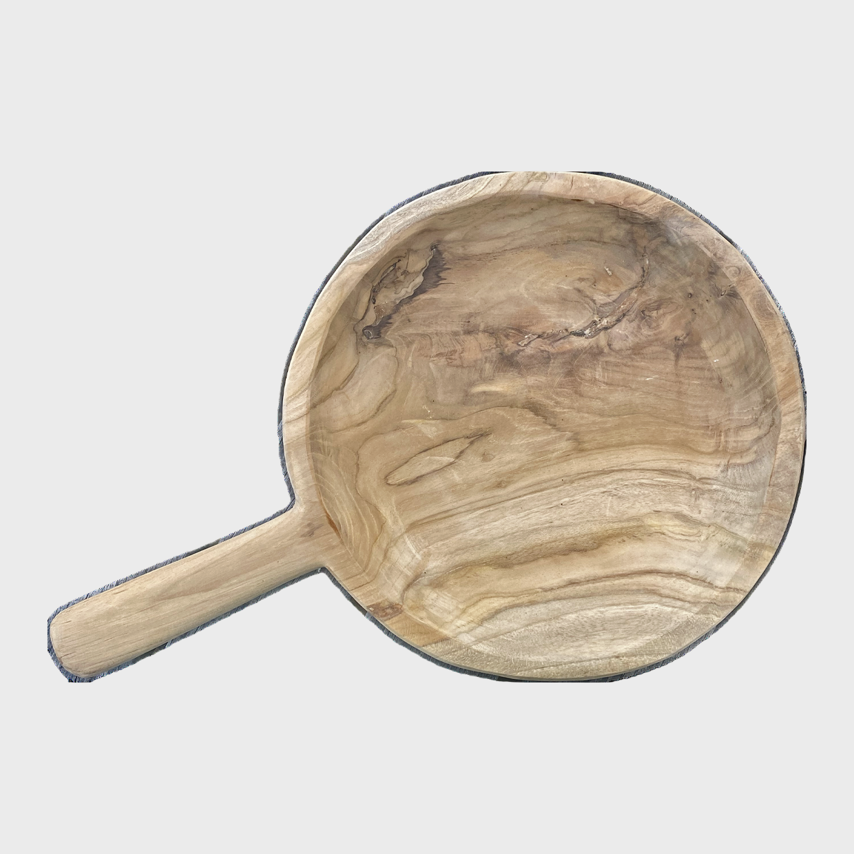 Organic Teak Round Platter